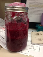 No, really, i'm eating beets for breakfast these days.  